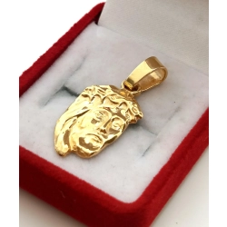 Złota zawieszka Jezus Chrystus Pr.585 W:2,33gr