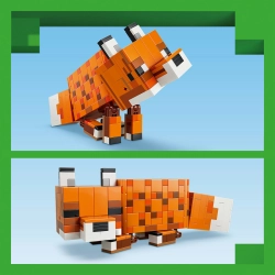 Klocki LEGO 21588 Lis Minecraft 497 elementów InterSKLEP
