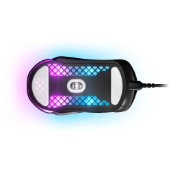 Mysz SteelSeries Aerox 5 USB RGB gamingowa lekka czarna przewodowa InterSK