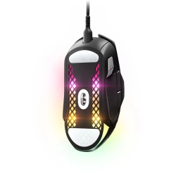 Mysz SteelSeries Aerox 5 USB RGB gamingowa lekka czarna przewodowa InterSK
