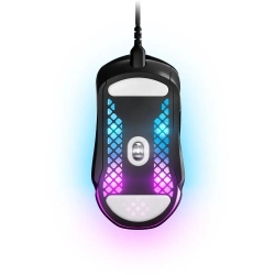 Mysz SteelSeries Aerox 5 USB RGB gamingowa lekka czarna przewodowa InterSK