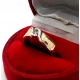 Złoty pierścionek, obrączka z Diamentem 0,17ct Pr.750 W:6,33gr Roz.13