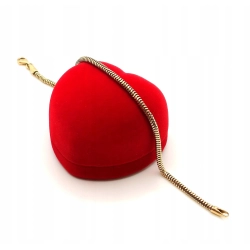 Złota bransoletka Żmijka Pr.585 W:3,55gr Dł:18,5cm