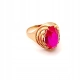 Złoty pierścionek z Rubinem PR.583 W:5,47gr R.21 InterSKLEP