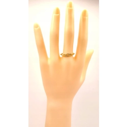Złoty pierścionek z Cyrkoniami PR.333 W:1,06gr R.21 InterSKLEP