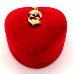 Złota zawieszka znak zodiaku Ryby PR.333 W:0,96gr InterSKLEP