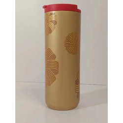 STARBUCKS KUBEK TERMICZNY 473ML LIMITOWANY ZŁOTY KOKARDA