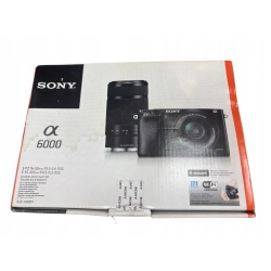 Aparat fotograficzny Sony A6000 korpus Obiektyw A DT 18-55mm 3.5-5.6 SAM II