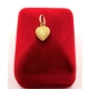 Złota zawieszka satynowe Serce PR.585 W:0,49gr InterSKLEP
