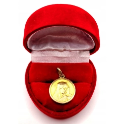 Złota zawieszka Medalik z Maryją PR.585 W:2,65gr InterSKLEP