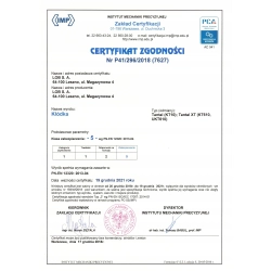 LOB KŁÓDKA TRZPIENIOWA ZNALOWA ATESTOWANA TANTAL XT KT610-B1-14-14