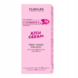 FLOSLEK CERAMIDES. 3D RICH CREAM Krem - maska pod oczy 30 ml