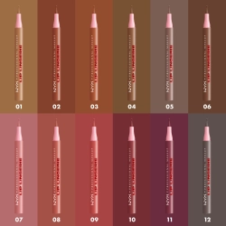 NYX MAKEUP Lip Liner Stain konturówka do ust z tintem 04 Steamy Spice 1ml