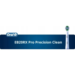 Końcówki do szczoteczki Oral-B Precision Clean EB20RX-4 4 sztuki
