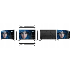 Telewizor 32 cale TV tuner dekoder DVBT2 DVBC LED HD USB ARC HDMI CL+ Manta