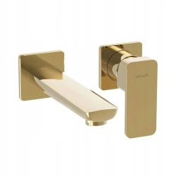 Bateria umywalkowa podtynkowa złota Remo Valvex