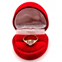 Złoty pierścionek z Cyrkonią NOWY PR.585 W:2,30gr R.14 InterSKLEP