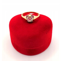 Złoty pierścionek z Cyrkonią NOWY PR.585 W:2,30gr R.14 InterSKLEP