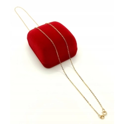 Złoty łańcuszek Ankier Pr.585 W:1,49gr Dł:52cm