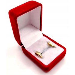 Złote kolczyki sztyft PR.585 W:0,71gr InterSKLEP