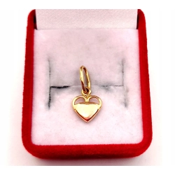 Złota zawieszka Serce PR.585 W:0,98gr InterSKLEP