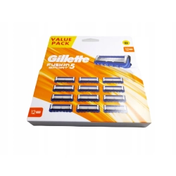 Gillette Fusion5 ostrza wymienne do maszynki do golenia dla mężczyzn 12 szt