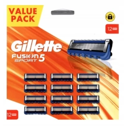 Gillette Fusion5 ostrza wymienne do maszynki do golenia dla mężczyzn 12 szt