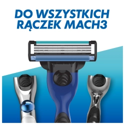 Wkład do maszynki Gillette Mach3 oryginalny 17 szt.