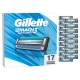 Wkład do maszynki Gillette Mach3 oryginalny 17 szt.