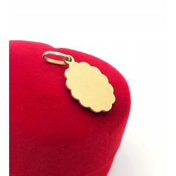 Złota zawieszka medalik z Maryją Pr.585 W:1,82gr