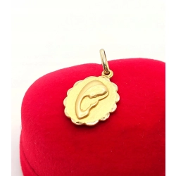 Złota zawieszka medalik z Maryją Pr.585 W:1,82gr