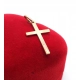 Złota zawieszka Krzyżyk Pr.585 W:0,81gr
