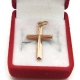 Złota zawieszka Krzyżyk Pr.585 W:0,94gr