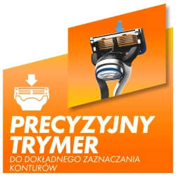Maszynka na wkłady do golenia Gillette Fusion 5 sport 1 + 4