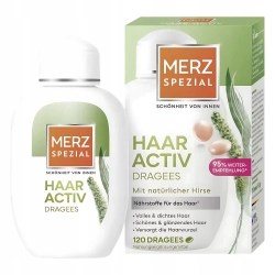 Merz Haar Activ suplement diety wspierający włosy skóra paznokcie 120 tabl