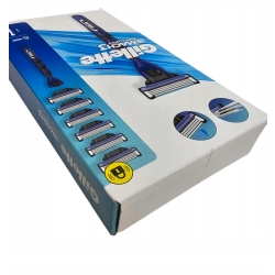 Maszynka na wkłady do golenia Gillette Mach 3 Sport 1 + 6