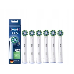 Oral-B Pro Cross Action Końcówki do szczoteczek elektrycznych, 6 sztuki