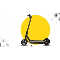 Hulajnoga elektryczna Manta XRider M10 czarna 500 W 65km z aplikacją OKAZJA