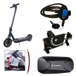 Hulajnoga elektryczna Manta XRider M10 czarna 500 W 65km z aplikacją OKAZJA