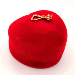 Złota zawieszka z Rubinkiem PR.583 W:0,69gr InterSKLEP