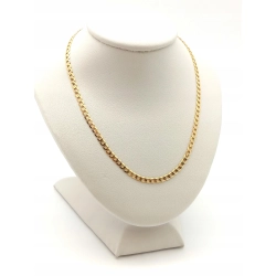 Złoty łańcuszek pancerka szer.2,5mm pr.585 W:2,94gr Dł:45,5cm Nowy