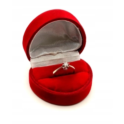 Złoty pierścionek z Diamentem 0,15ct YES PR.585 W:1,52gr R.12 InterSKLEP