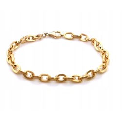 Złota bransoletka Ankier PR.585 W:5,43gr Dł.20cm InterSKLEP