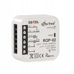 Przekaźnik Zamel 230 V IP20 5 A ROP-02 InterSKLEP