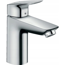 Bateria umywalkowa stojąca chrom Hansgrohe Logis 100 Zkorkiem 71107000 opis