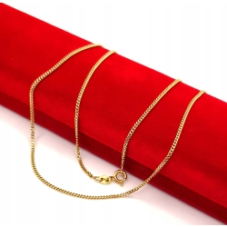 Złoty łańcuszek Pancerka PR.585 W:2,72gr Dł.47cm InterSKLEP