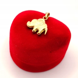 Złota zawieszka Słoń NOWA PR.585 W:1,17gr InterSKLEP