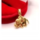 Złota zawieszka Słoń NOWA PR.585 W:1,17gr InterSKLEP