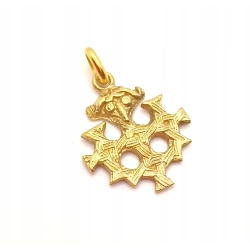 Złota zawieszka Młot Thora PR.333 W:2,11gr InterSKLEP