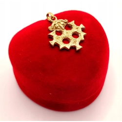 Złota zawieszka Młot Thora PR.333 W:2,11gr InterSKLEP